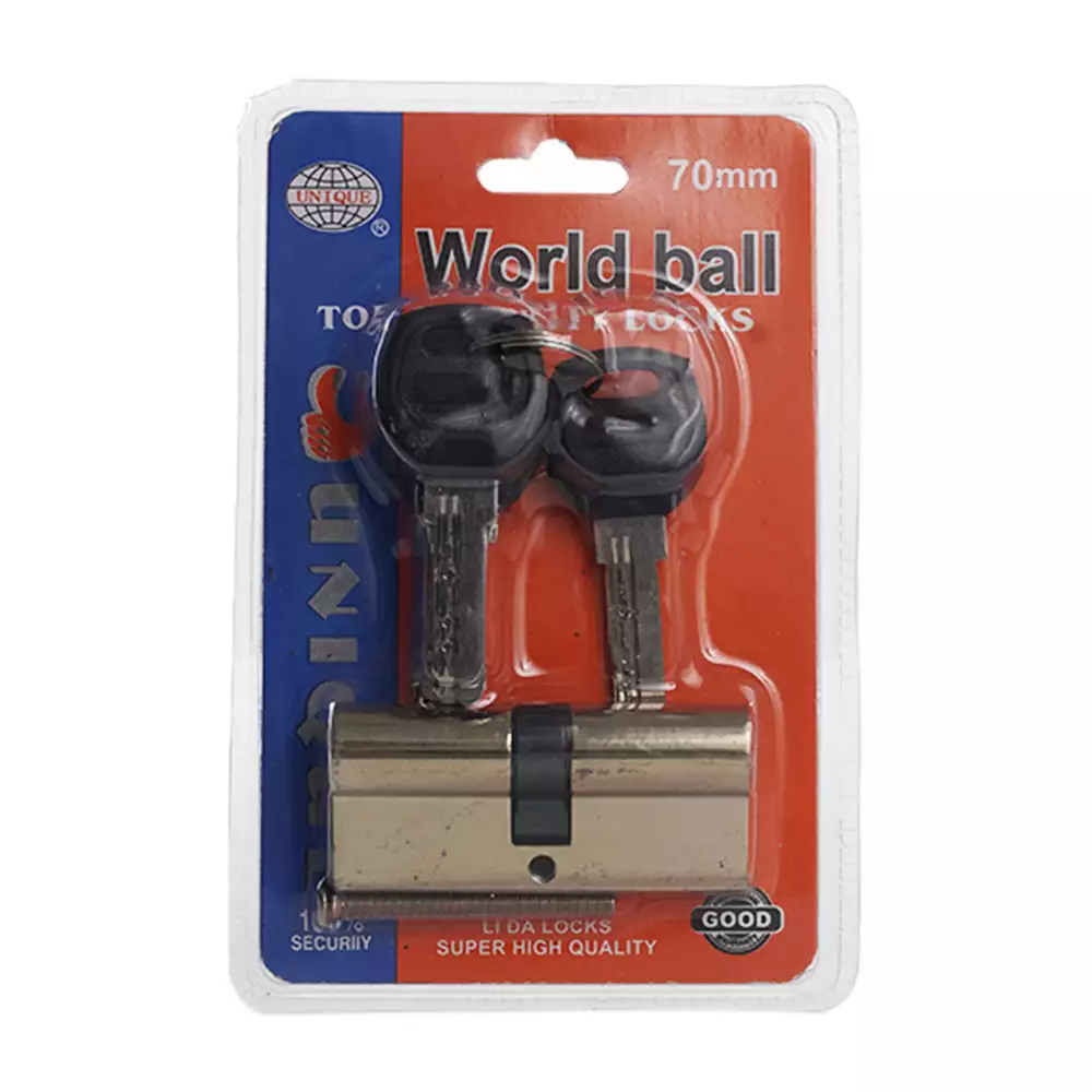 WORLD BALL LOCK CYLINDER 70MM