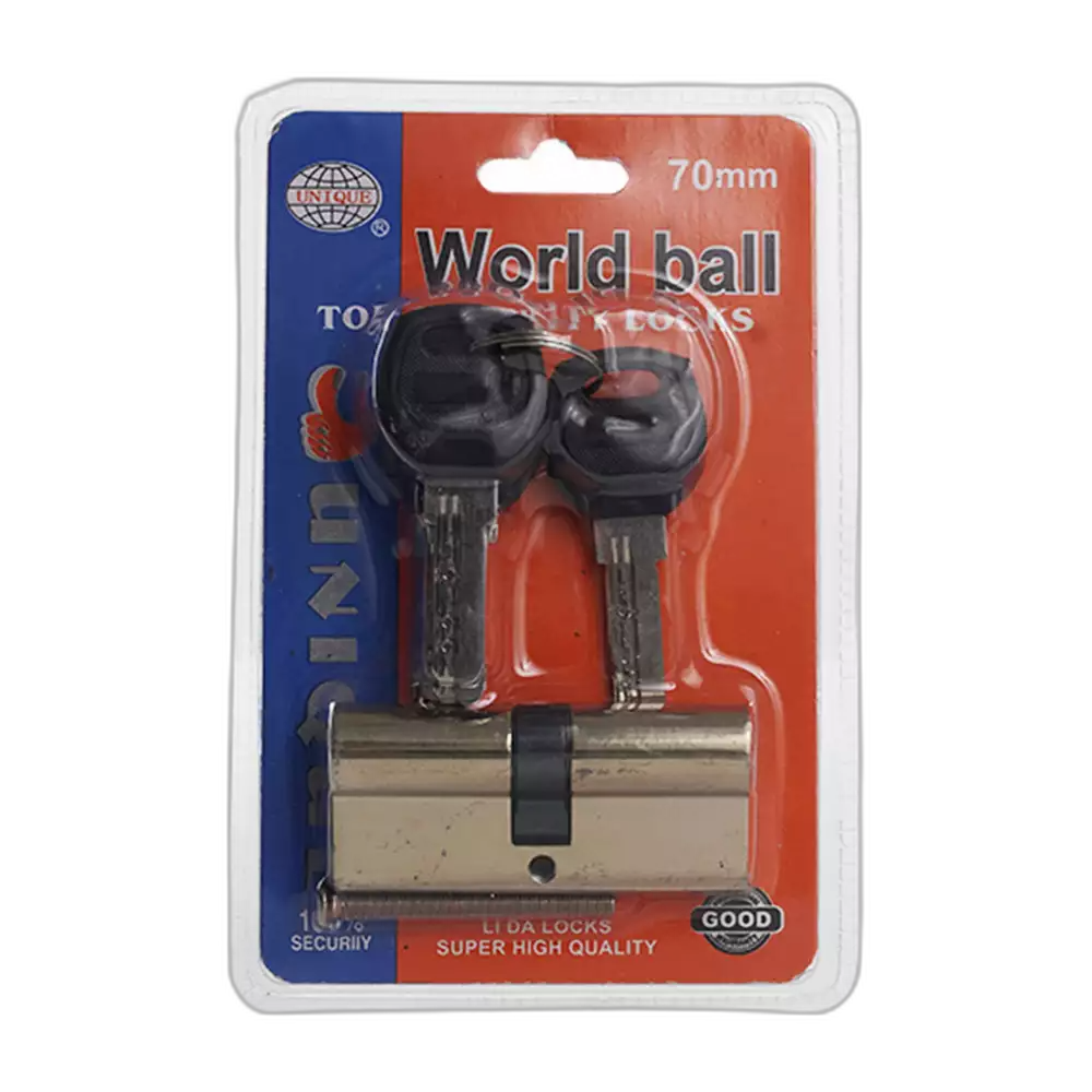 WORLD BALL LOCK CYLINDER 70MM