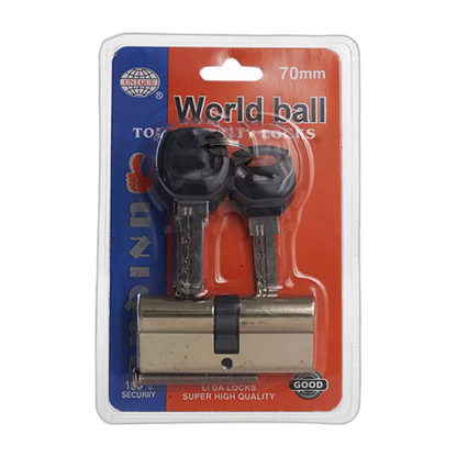 WORLD BALL LOCK CYLINDER 70MM