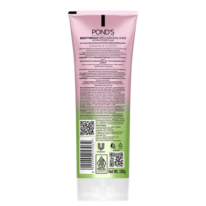 PONDS CLAY-BHA FACIAL SCRUB 100G