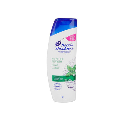 Head & Shoulders Menthol Refresh Anti-Dandruff Shampoo for Itchy Scalp, 400ml