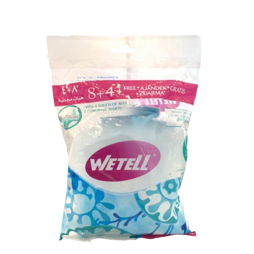 Wetell Comfort Disposable Blade, 12 Pieces