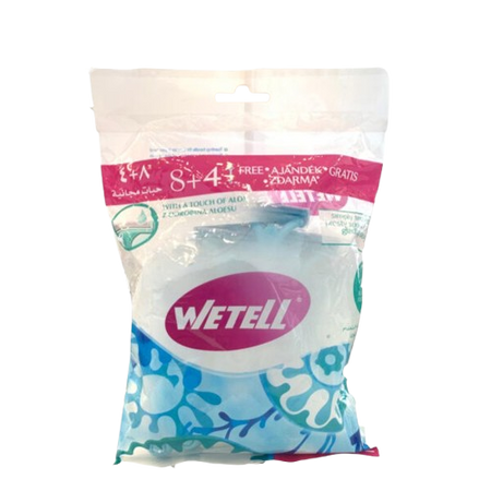 Wetell Comfort Disposable Blade, 12 Pieces
