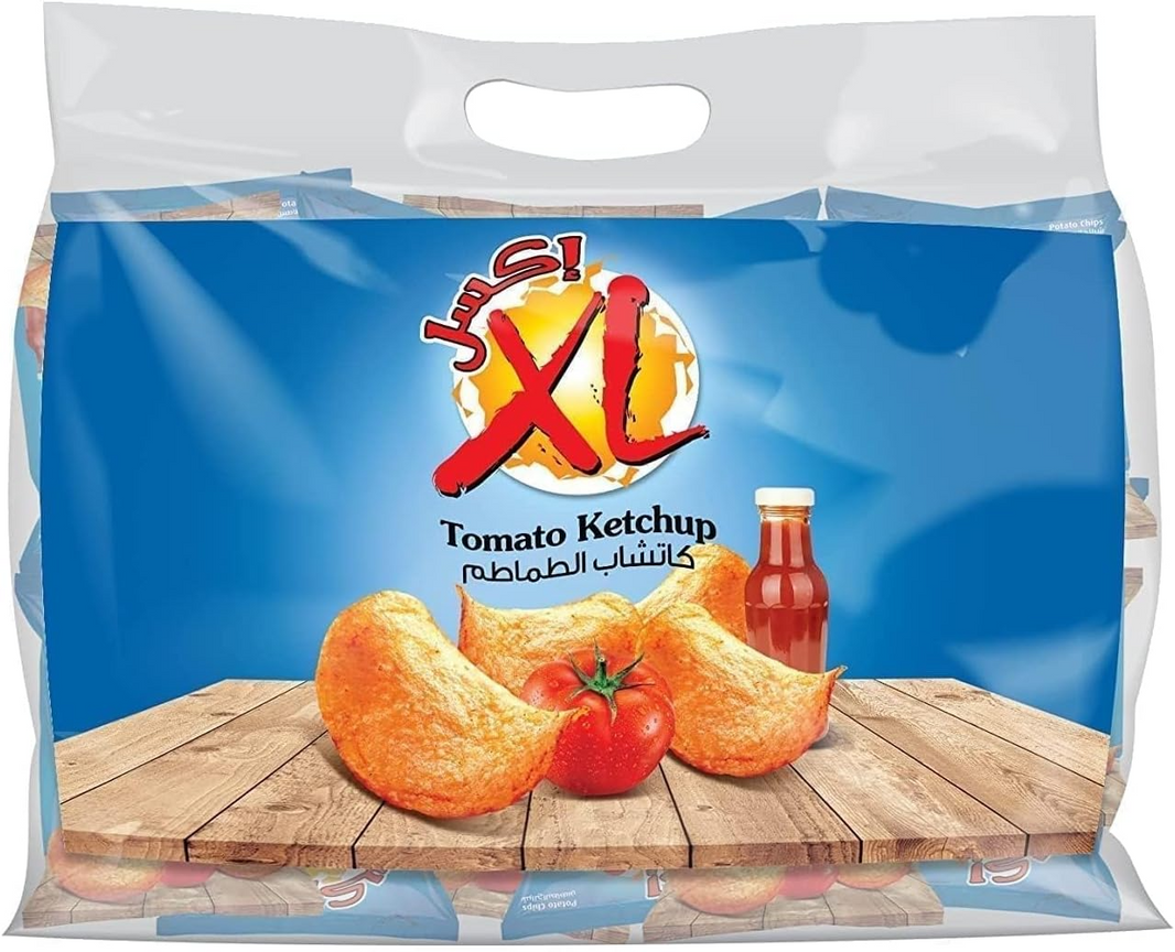 XL TOMATO KETCHUP CHIPS 20x10gm
