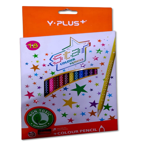 Y-PLUS COLOUR PENCIL 18Pcs PC230800