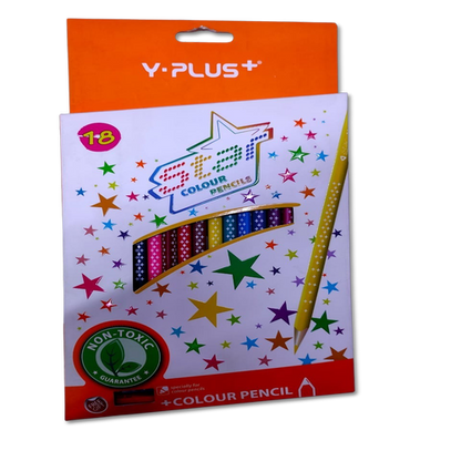 Y-PLUS COLOUR PENCIL 18Pcs PC230800