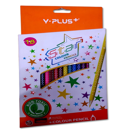 Y-PLUS COLOUR PENCIL 18Pcs PC230800