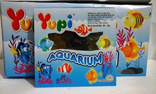 YUPI AQUARIUM CHOCO 16x14gm