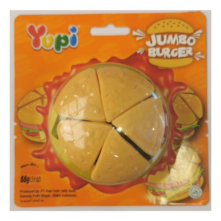 YUPI JUMBO BURGER 88gm