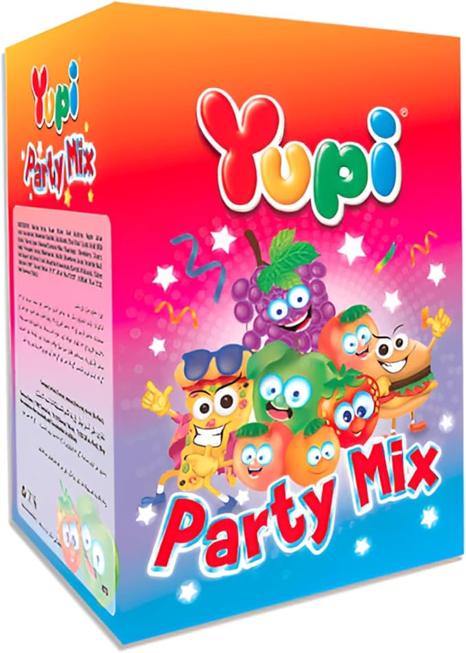 YUPI PARTY MIX JELLY 120gm