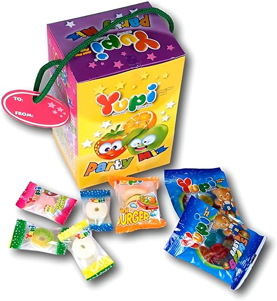 YUPI PARTY MIX JELLY 120gm