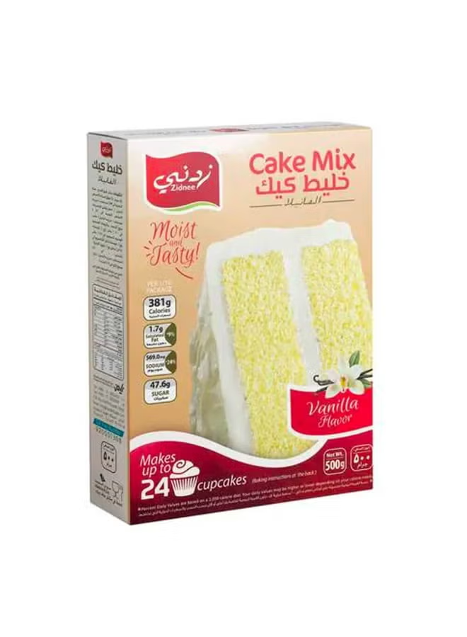 ZIDNEE VANILLA CAKE MIX 500gm