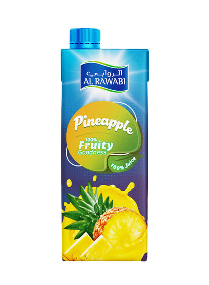 Al Rawabi Pineapple Long Life Juice, 1L