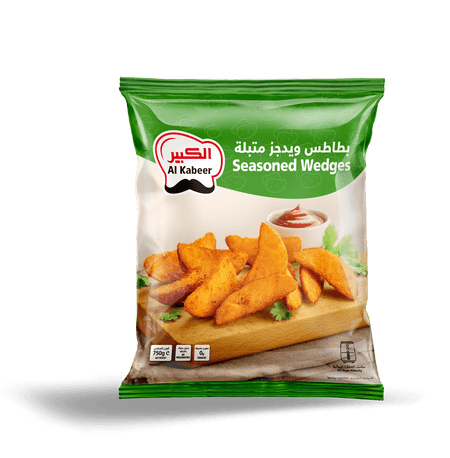 Al Kabeer Frozen Seasoned Wedges, 750g