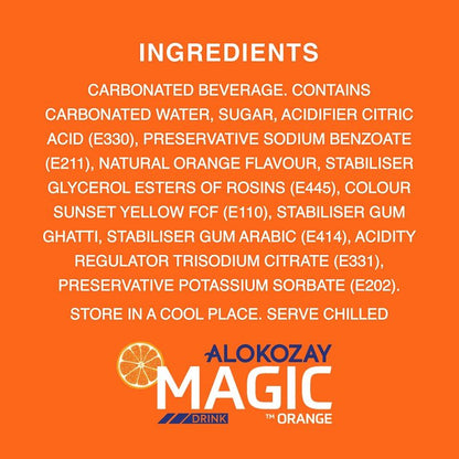 Alokozay Magic Orange Stimulated Drink, 250ml