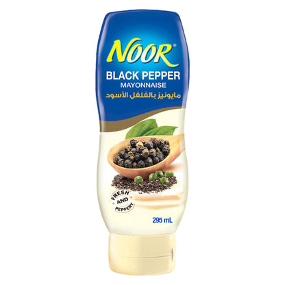 Noor Black Pepper Mayonnaise Squeezy Bottle, 295ml