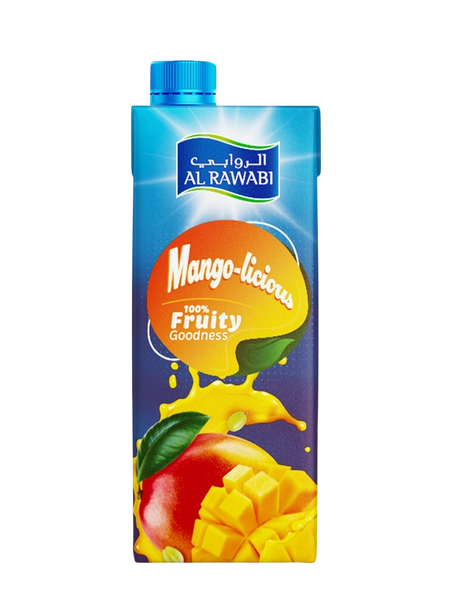 Al Rawabi Mango-Licious Long Life Juice, 1L