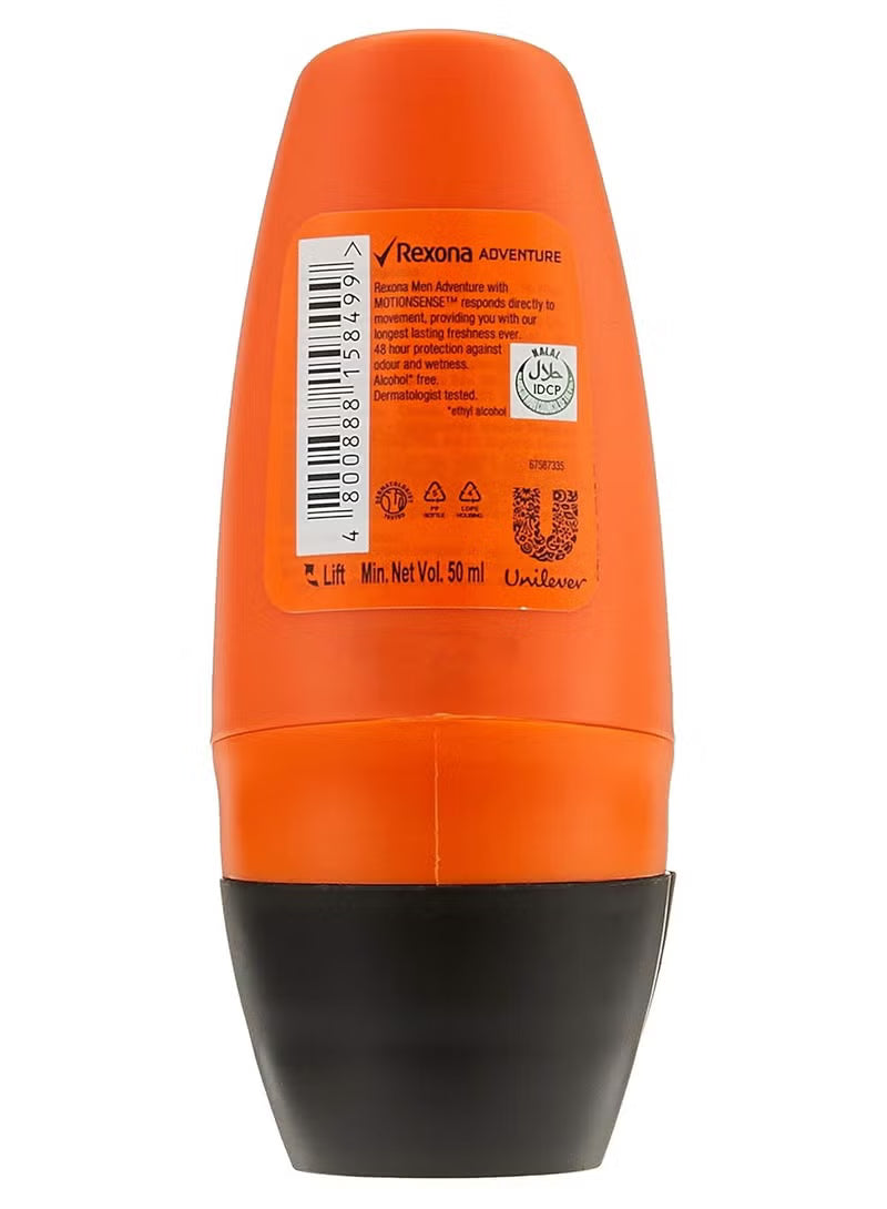 Rexona Men Roll On Adventure 50Ml