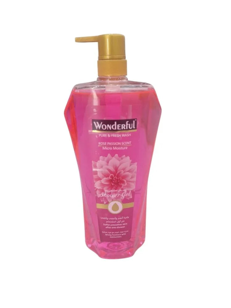 Wonderful Emollient Wash Pink, 900ml