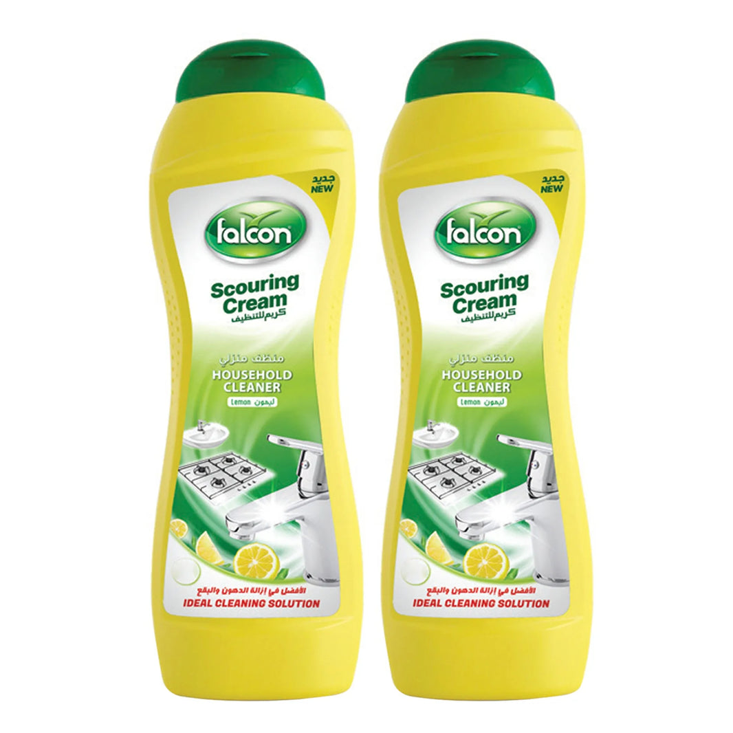 Falcon Lemon Scouring Cream, 2x500ml