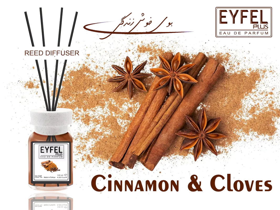 Eyfel Cinnamon Clove Air Freshener, 120ml