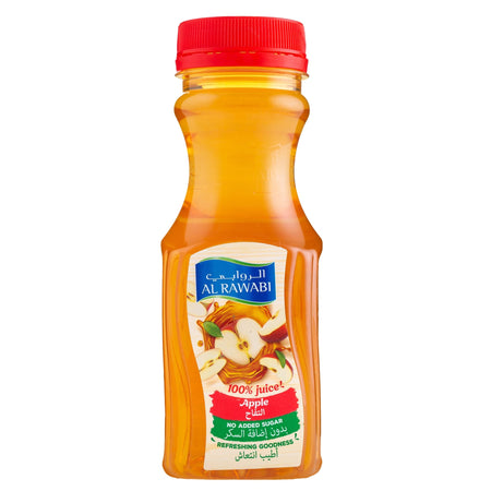 Al Rawabi 100 % Apple Juice, 200ml