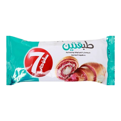 7 Days Strawberry & Vanilla Cream Croissant, 90g
