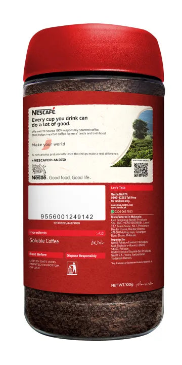 Nescafe Classic Coffee, 100g