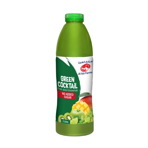 Al Ain Green Cocktail Juice 1L No Added Sugar