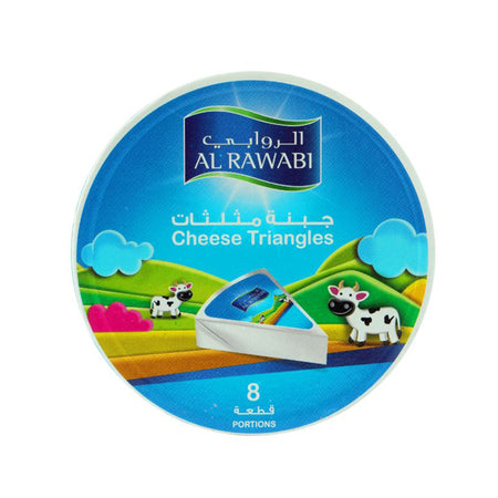 Al Rawabi Triangle Cheese, 8 Portions, 120g