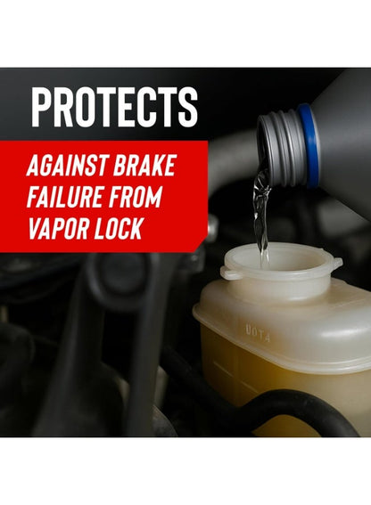 STP Synthetic Brake Fluid Dot 4 Protects Brake Systems Abs Disc And Drum Systems - 500ml