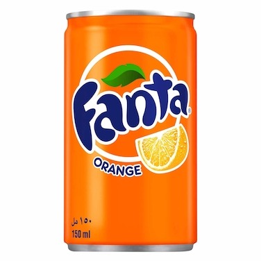 Fanta Orange Soft Drink Can, 10x150ml