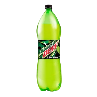Mountain Dew Soft Drink Bottle 2.28L