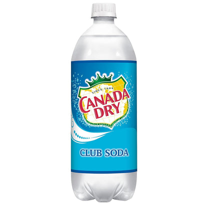 Canada Dry Club Soda, 1L