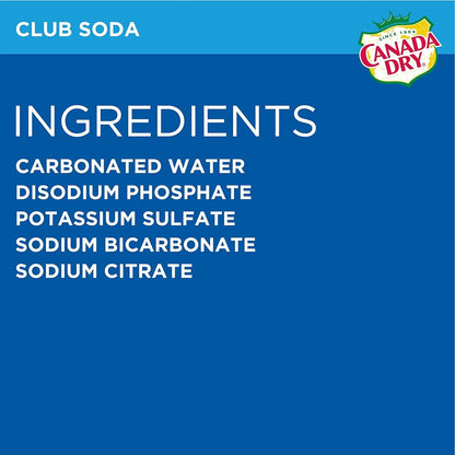 Canada Dry Club Soda, 1L