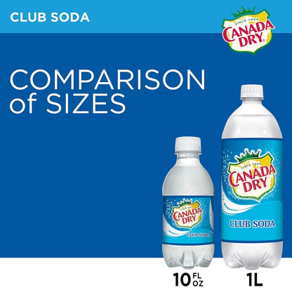 Canada Dry Club Soda, 1L