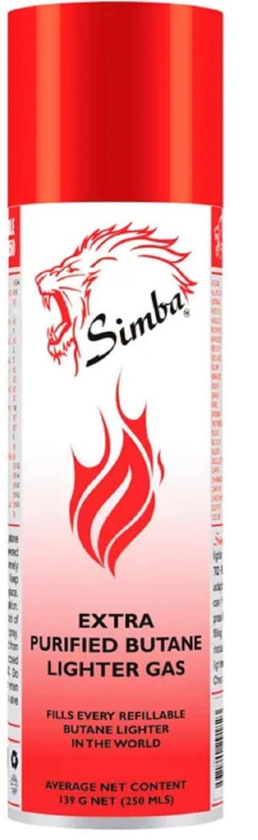Simba Extra Purified Butane Lighter Gas