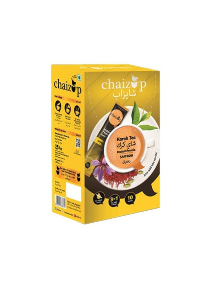 Chaizup Safron Tea Premix, 10x20g