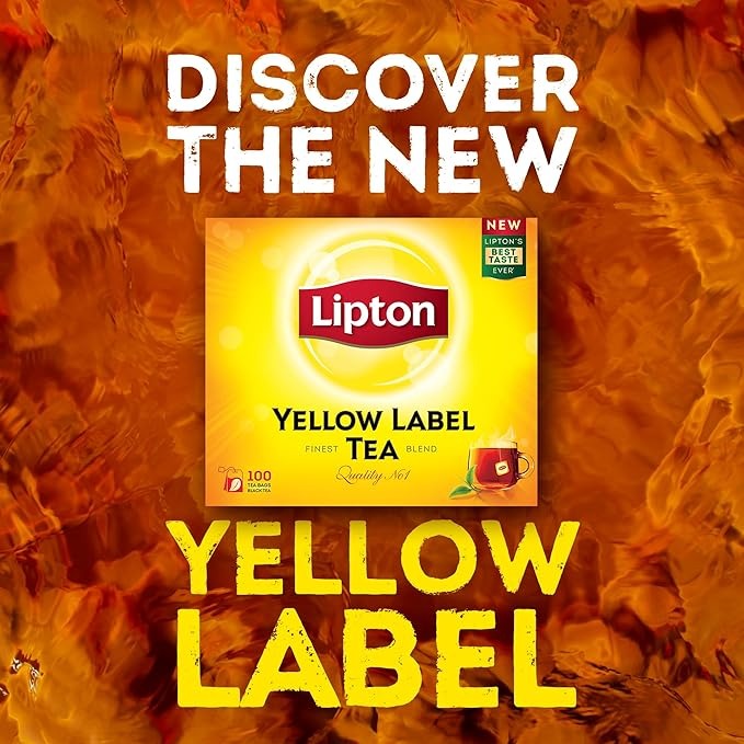 Lipton Yellow Label Black Tea Bags, 200 Teabags