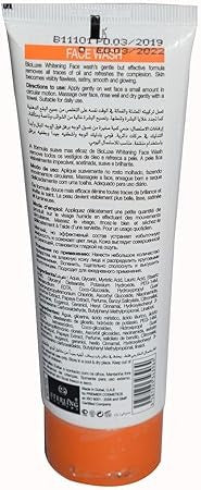 Bio Luxe Whitening Face Wash Papaya, 100Ml