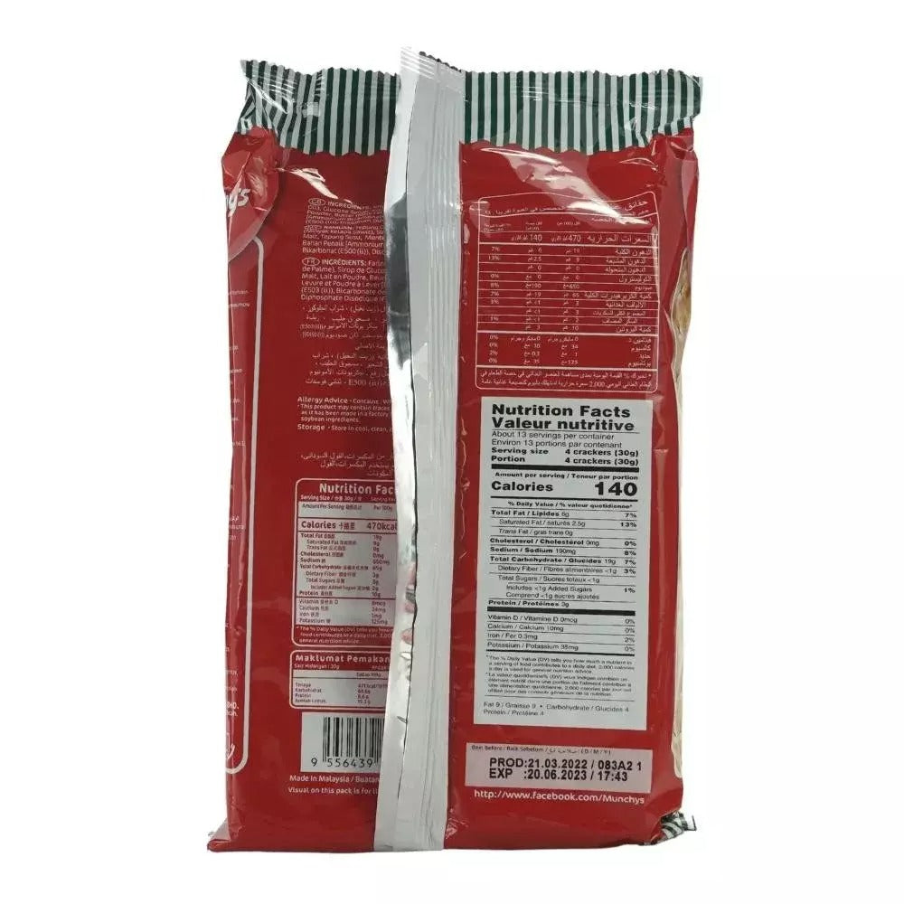 Munchy`S Original Cream Crackers Biscuit, 375g