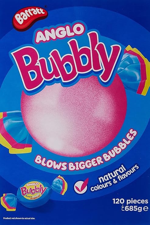 Barratt Anglo Bubbly Toffee (x120) 685g