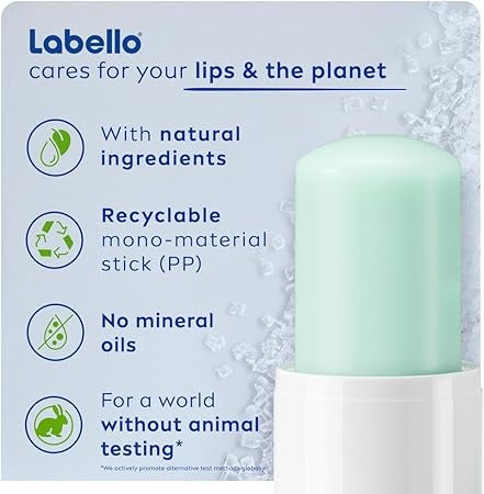 Labello Lip Caring Scrub with Aloe Vera, 4.8g