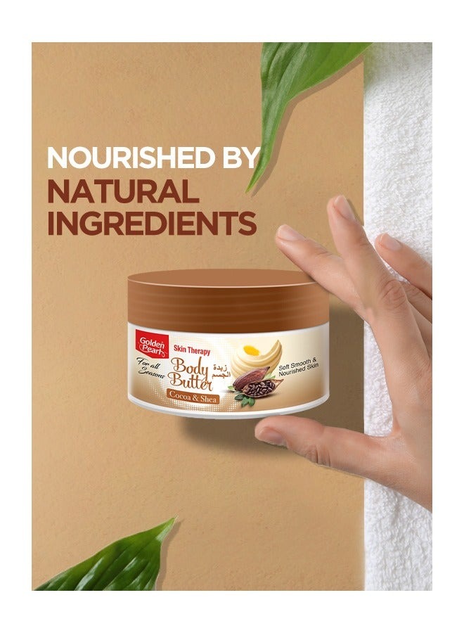 Golden Pearl Cocoa & Shea Body Butter, 200ml