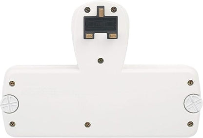 Terminator 2 Way Universal T Socket with 2USB Individual Switch And Indicator