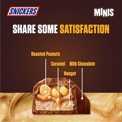 Snickers Minis Chocolate, 10 Pieces, 180g