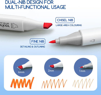 Skyglory Artists Marker 48 Pieces