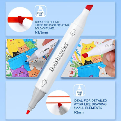 Skyglory Artists Marker 48 Pieces