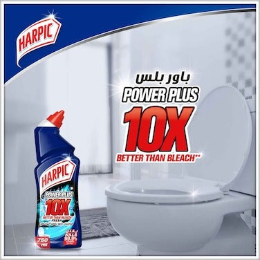 Harpic Power Plus 10X Fresh Toilet Cleaner, 750ml