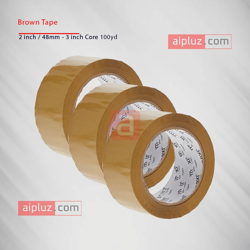 Flamingo Brown Tape, 48mm